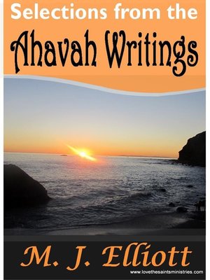 cover image of Selections from the Ahavah Writings